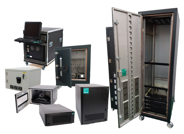 High attenuation cabinet range