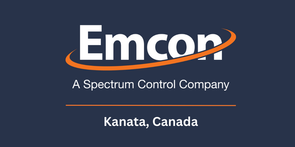 Emcon Canada logo and location